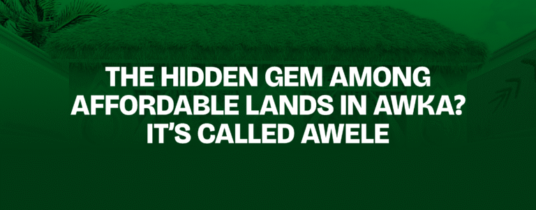 Read more about the article The Hidden Gem Among Affordable Lands in Awka? It’s Called Awele